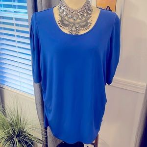 Dana Buckman - Women’s 1X - Blue Blouse